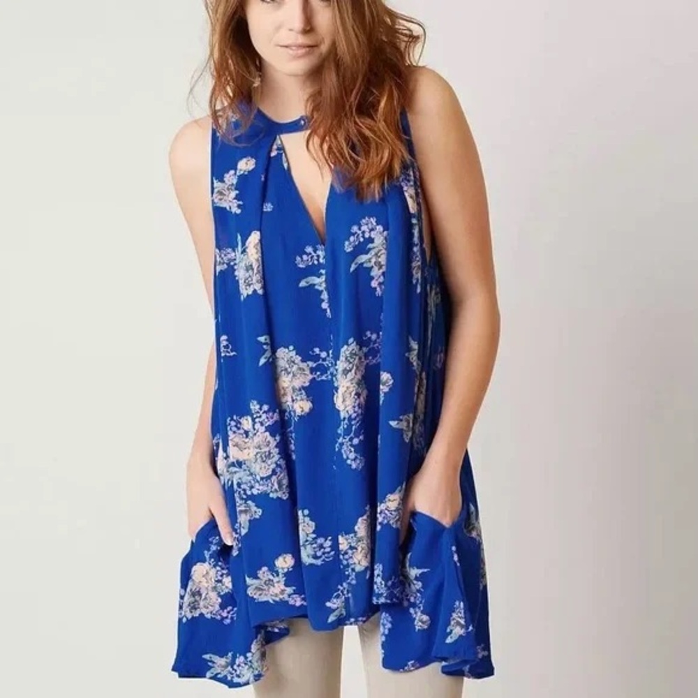 Free People Snap Out of It Tunic Swing Dress